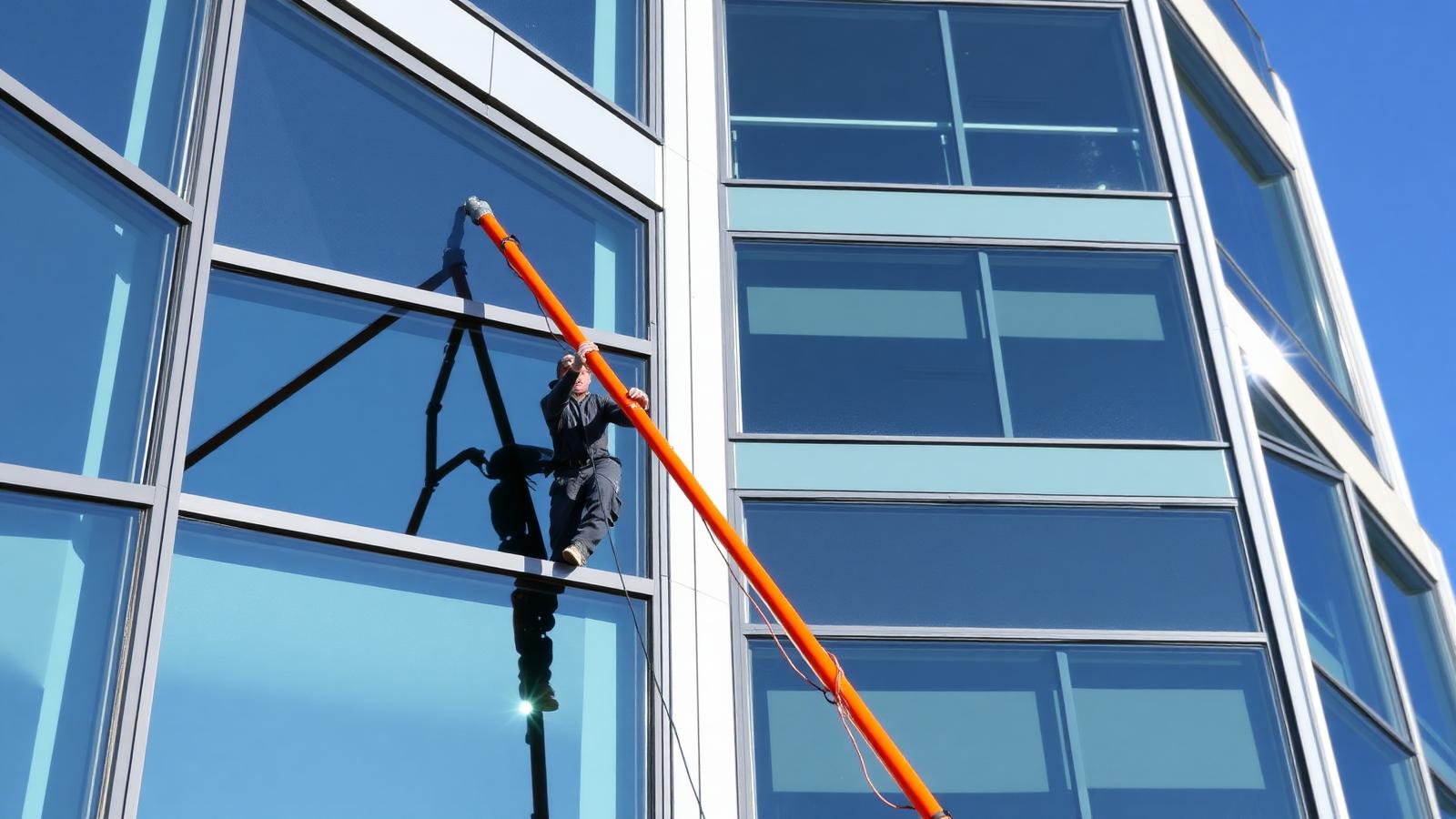 Professional window cleaning